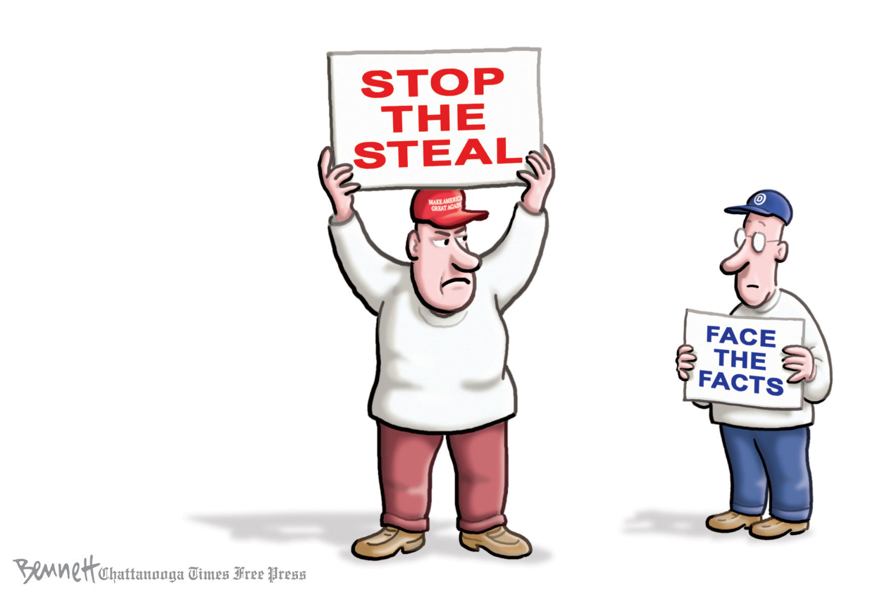 Clay Bennett editorial cartoon